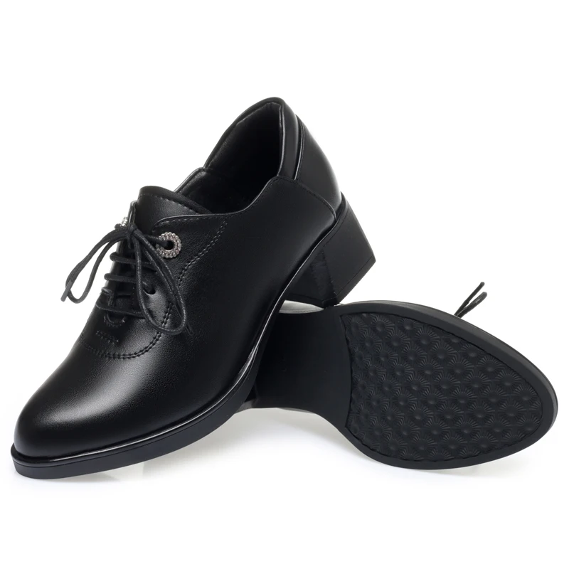 DIMANYU/женские модельные туфли весна 2024 новые женские из натуральной кожи женская