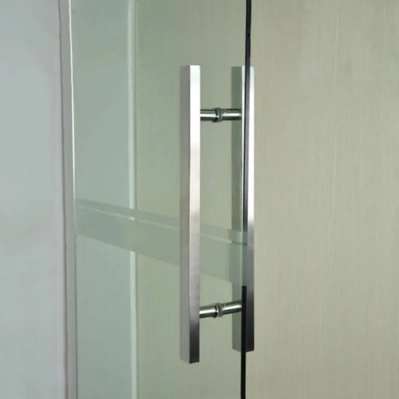 Kensharp Современные квадратные ручки H Тип Назад к задней ручке Основная дверная