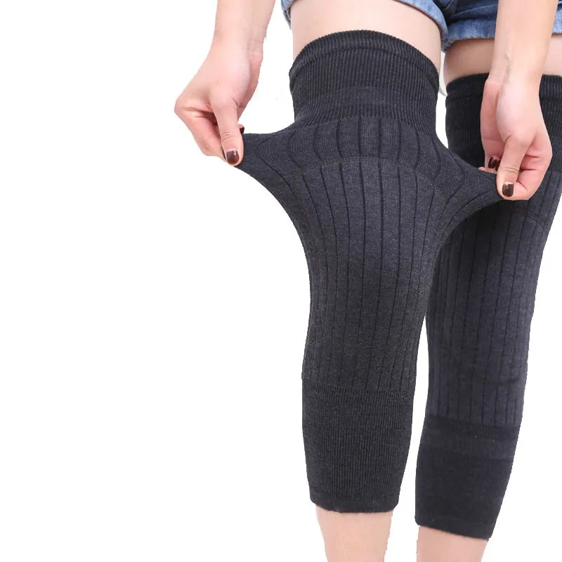 

1 Pair Motorcycle Cashmere Knee Protector Winter Elasticity Warm Knee Pad Relief Prevent Arthritis Knee Guard Sport Knee Support