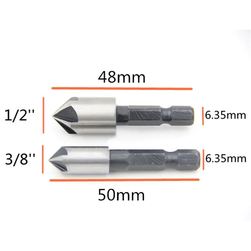 

5 PCS Countersink Drill Bit Set