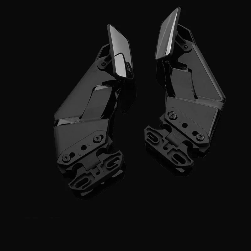 Регулируемый мотоциклетный боковой спойлер с зеркалом заднего вида