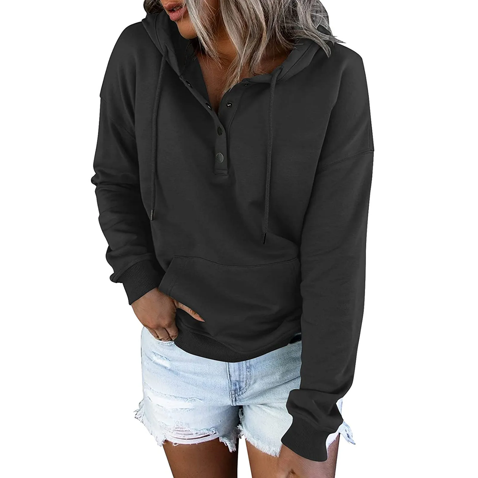 

WU YE 2023 NEW Autumn WinterWomen Hoodies Hooded Long Sleeve Sweatshirt Women Casual Streetwear Y2K Clothes