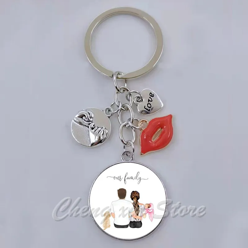 Брелок сделай сам брелок-украшение для домашних питомцев семейного отца собаки