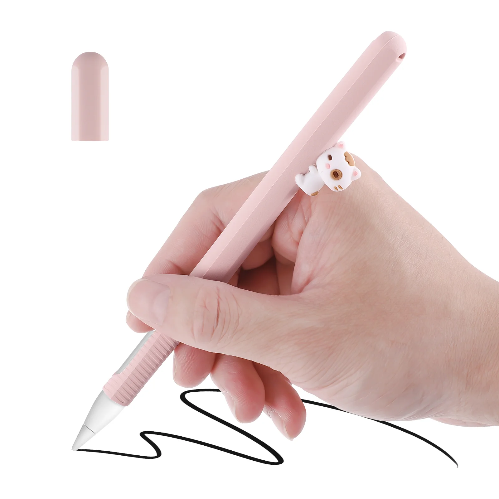 

Hemobllo Pencil Protective Shell Capacitive Stylus Sleeve Touch Pen Case Designed to Compatible with Apple