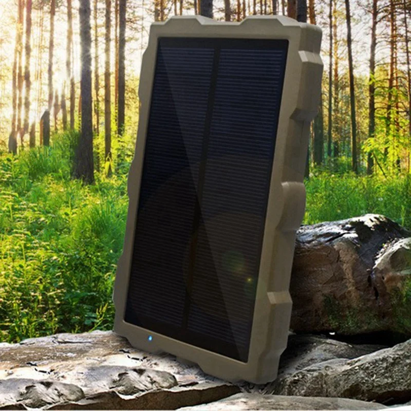 Новая уличная камера для троп солнечная панель водонепроницаемая 3000 мАч 6 В-12 В