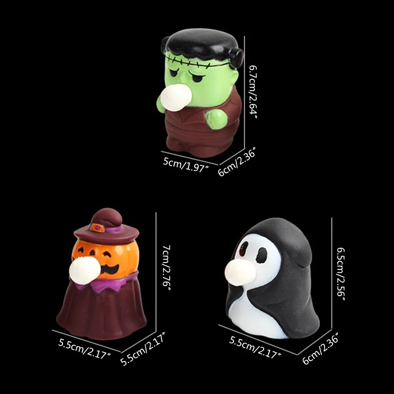 Хэллоуин стресс мяч игрушка сжимать для выдвижных шаров вечерние сувениры
