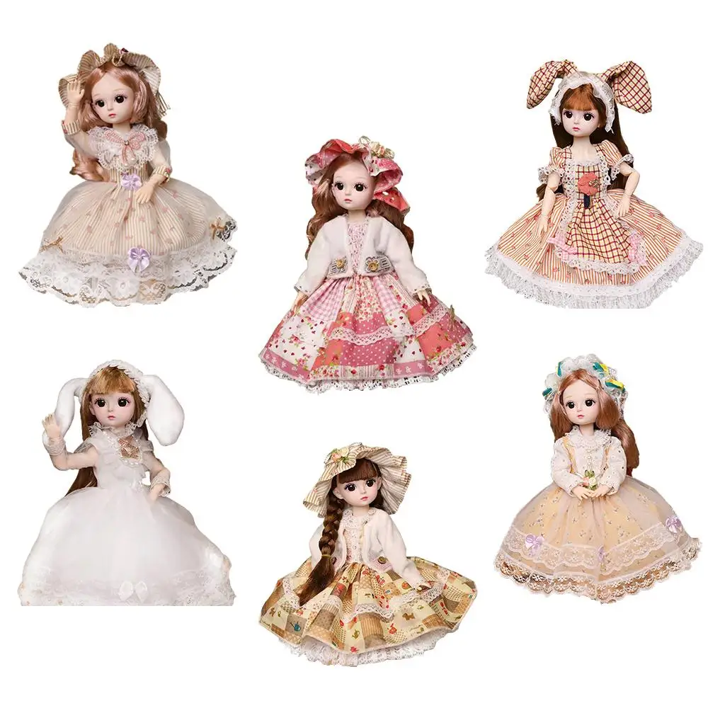 

Модная Кукла Принцесса 12 дюймов, подвижная игрушка с суставами И обувкой, парик, модная нарядная игрушка для девочек