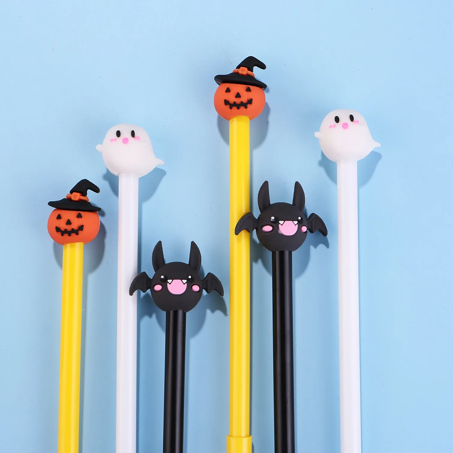 

Ручка гелевая с Тыквой и черными чернилами, 0,5 мм, 10 шт./партия