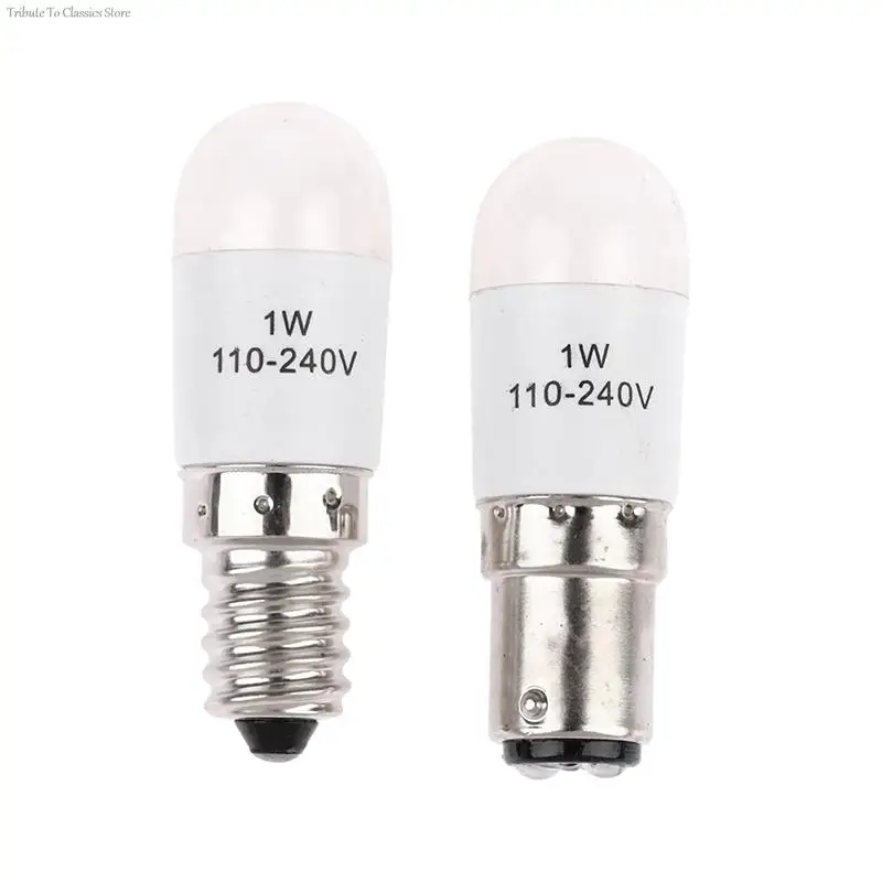 

HOT 1PC Sewing LED Bulb BA15D/E14 Light Illuminate Lamp Home Sewing Machine