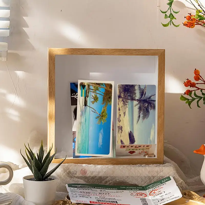 Коробки с рамкой для хранения небольших воспоминаний коробка путешествий