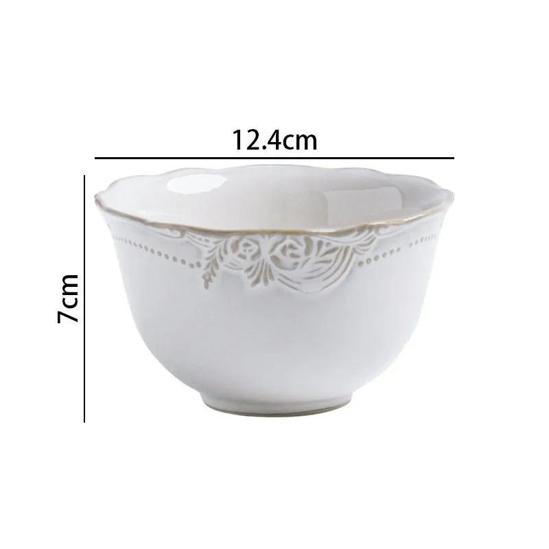 

Керамическая тарелка в стиле барокко