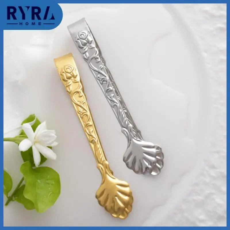 

Thick And Durable Grill Tongs Meat Cooking Utensils 1pcs Food Tweezer Clip Hung Kitchen Cooking Tool Stainless Steel Portable