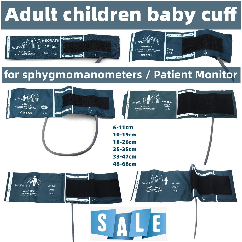 

Детская одежда для взрослых и детей CONTEC 08A /08C/ABPM50 и т. д. подходит для всех марок сфигмоманометров, с разъемом