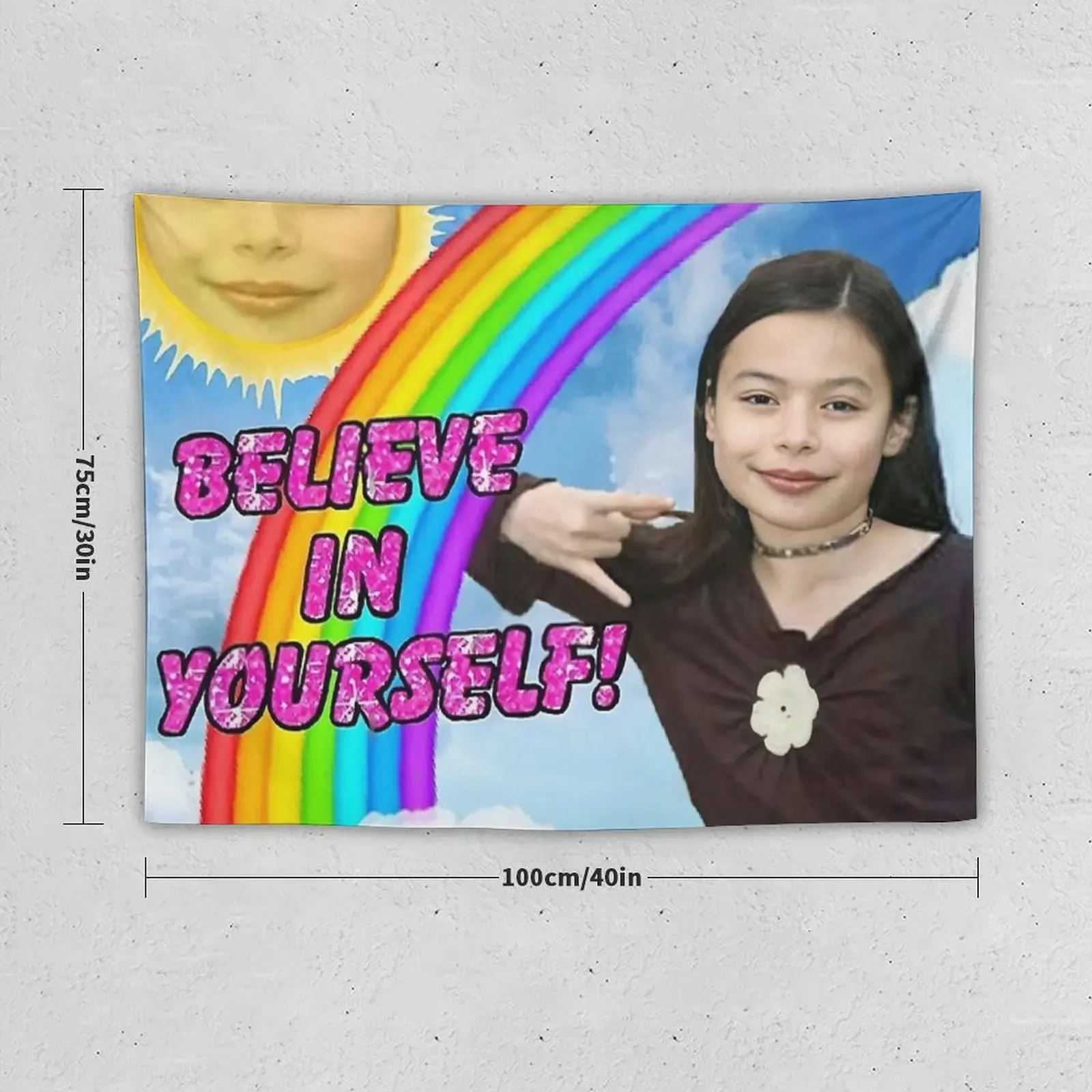 Верьте себе Миранда в себя гобелен корейский декор для комнаты Украшение стен