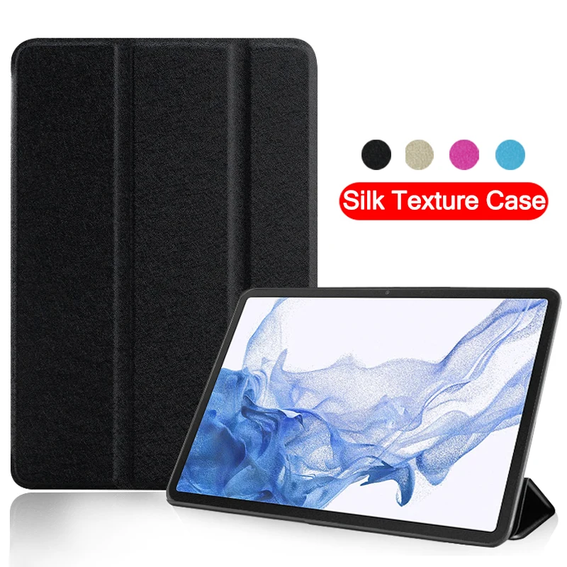 

Funda For Samsung Galaxy Tab S8 11'' 2022 SM-X700 SM-X706 X706B Frosted Back Cover Shockproof Protective Flip Tablet Cases cover
