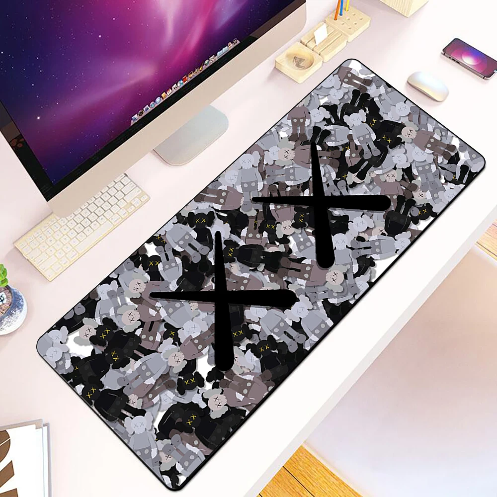 

Cute sesame-street Mousepad HD Printing Computer Gamers Locking Edge Non-slip Mouse Pad XXL90x40cm Keyboard PC Desk Pad