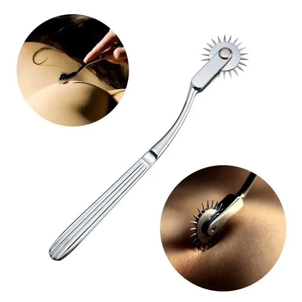 Фото Набор из 10 нейрохирургических игл-колесиков Вартенберга из цинкового сплава для диагностики, медицинский диагностический инструмент, иглы-колесики, роликовый молоток для нервных рефлексов №5