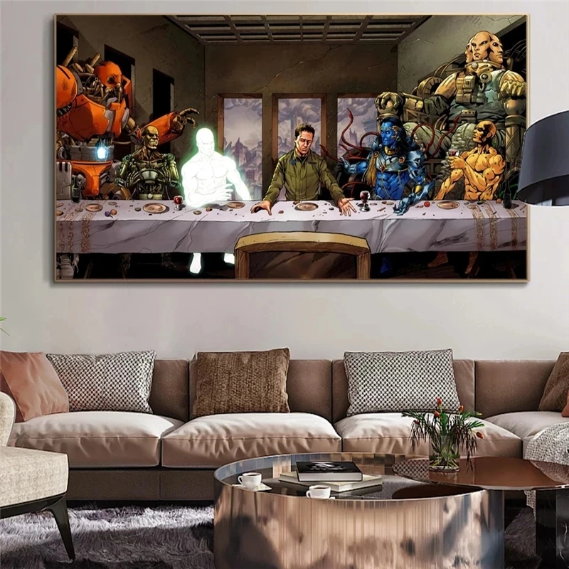 Настенная картина мстители Война бесконечности