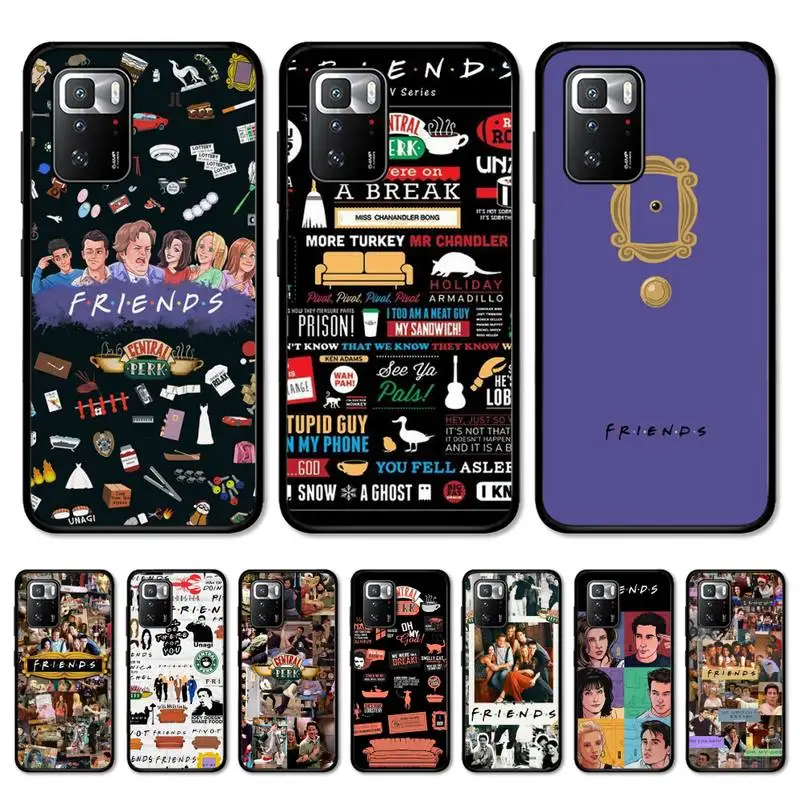 

friends tv show Phone Case for Redmi 5 6 7 8 9 A 5plus K20 4X S2 GO 6 K30 pro