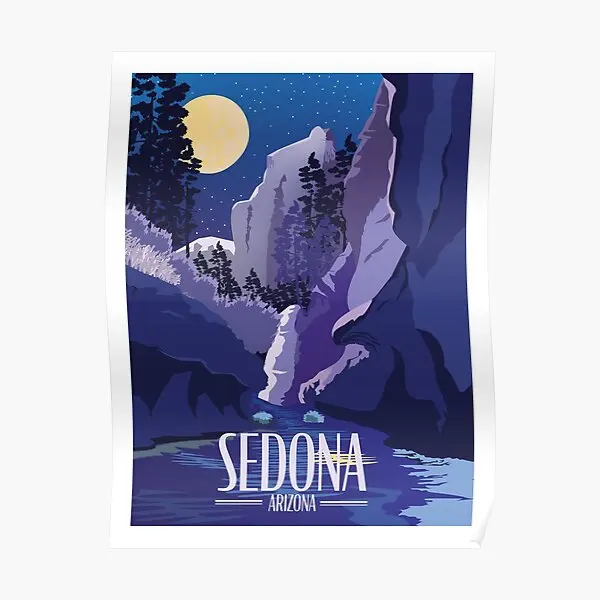 

Постер Sedona Az, забавная комната, винтажный принт, художественная роспись, Декор, современная картина, украшение на стену, домашняя живопись без рамки