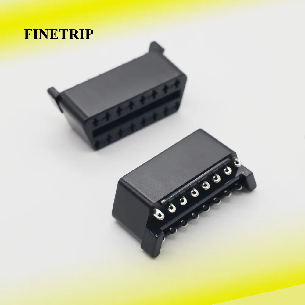 J1962F OBDII OBD-ii OBD 2 OBD2 16-контактный гнездовой разъем Универсальный Автомобильный
