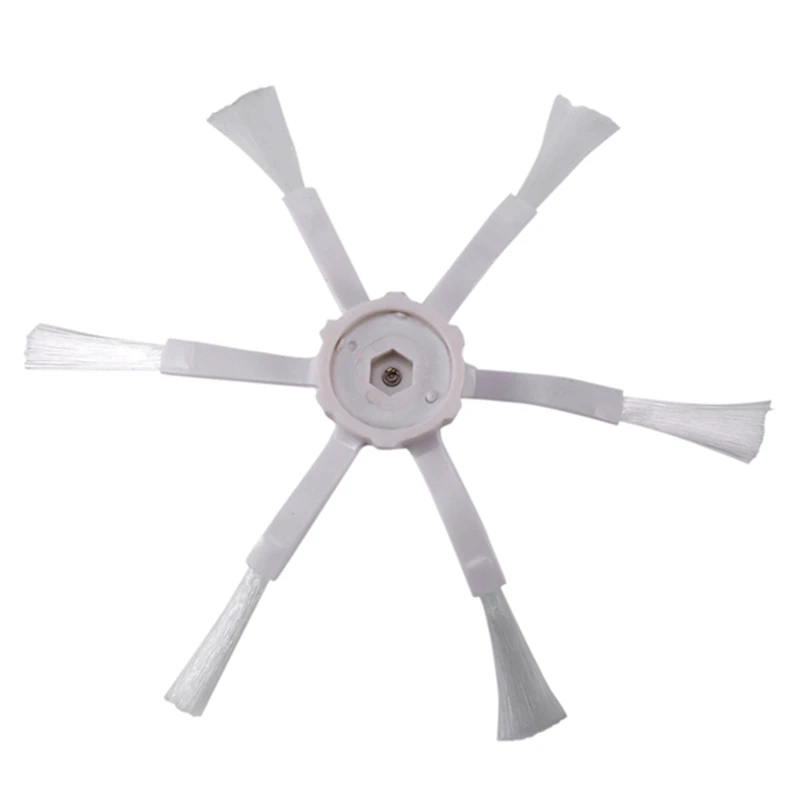 White 6 Arms Side Brush For Xiaomi 1S MI Robot Vacuum 2 Roborock S50 S51 S5 Cleaner Parts Accessories