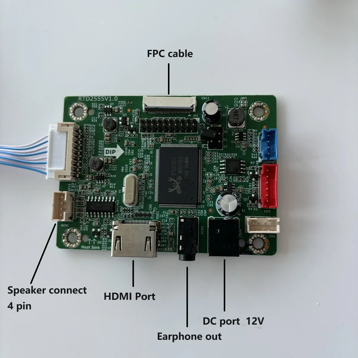 EDP HDMI-совместимая плата контроллера для детской фотолампы/EB2 1366X76 8 фотоэлементов