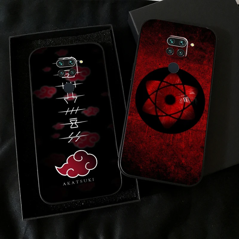 

Naruto Akatsuki Uchiha Itachi For Xiaomi Redmi Note 9 9T 9S 9 Pro 5G Phone Case Back Carcasa Black Funda Coque