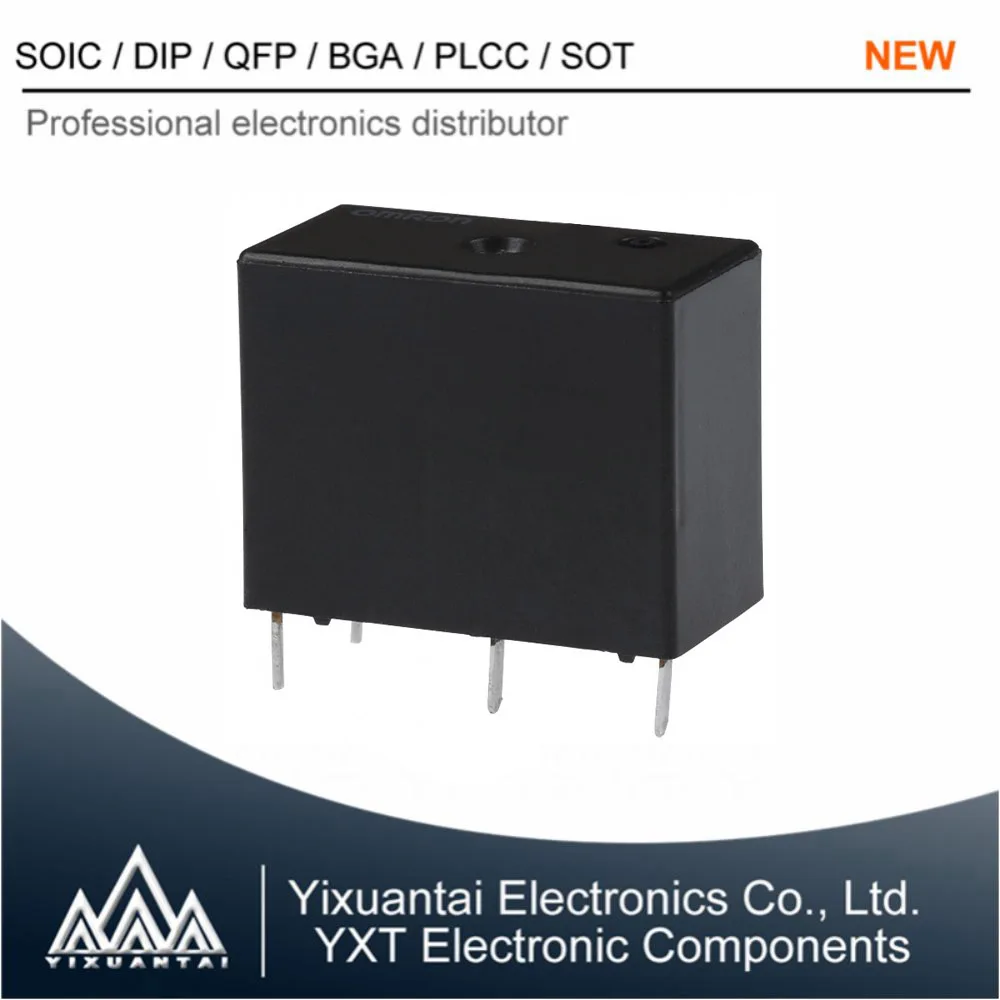 10pcs/Lot G5Q-1A DC24 G5Q-1A-DC24 G5Q-1A-24VDC G5Q-1A-HA【RELAY GEN PURPOSE SPST 10A 24V】New and Original