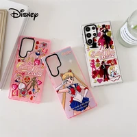 kawaii cartoon disney samsung galaxy phone case for s20 s21 s22 plus ultra cute girl series original shockproof tpu soft case