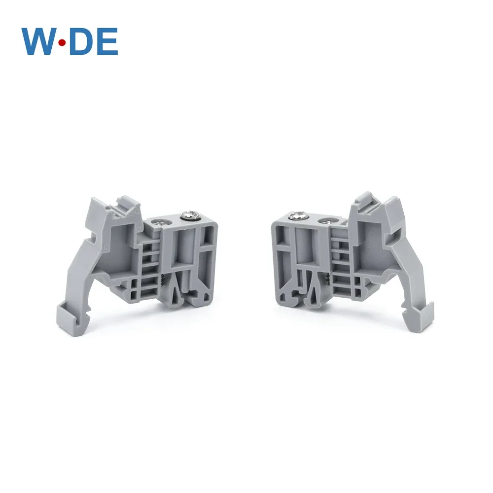 100 шт. производитель E/UK и E/UK-2 концевой упор для клеммных колодок кронштейн на