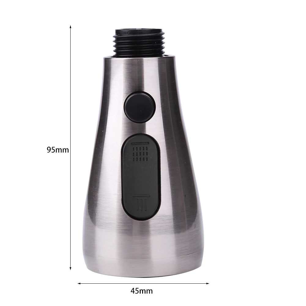 

Сменная головка смесителя на 360 градусов, 2 режима, раковина, раковина, кухонный выдвижной смеситель, насадка, фильтр