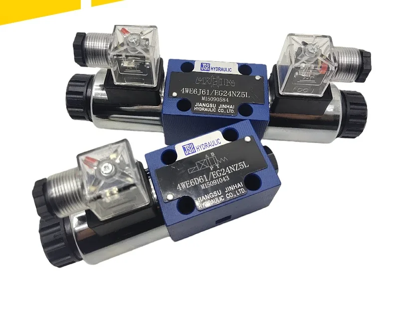 Гидравлический электромагнитный клапан JINHAI 4WE6D61/EG24NZ5L 4WE6G61/EW220RNZ5L 4WE6D61/EW220RNZ5L