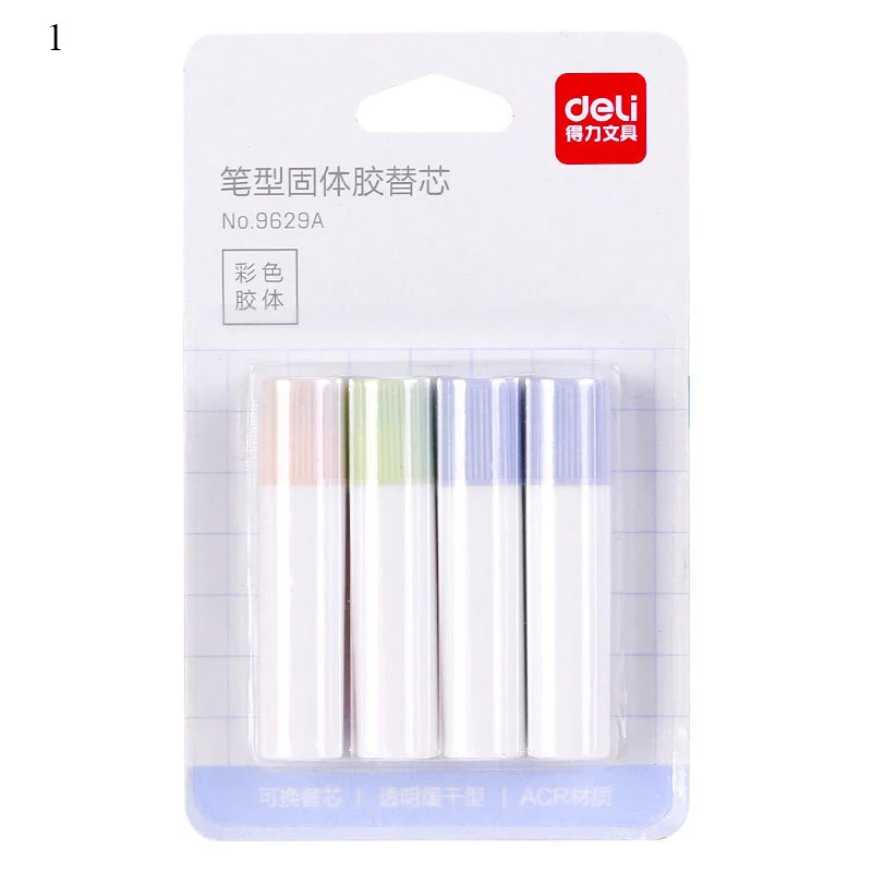 

Fast Dry Glue Stick Color Jelly Solid Pen Shape Glue Handmade Scrapbook Creative Adhesives Glue DIY School and Office Supplies