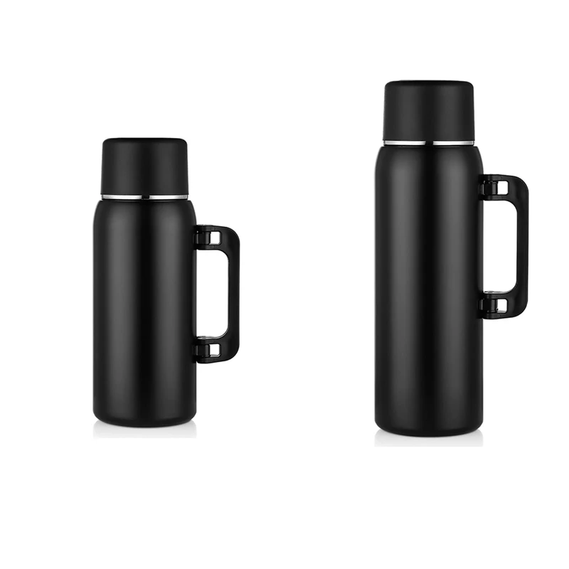 

Thermal Coffee Carafe, Insulated Coffee Flask With Folding Handle And Drinking Cup, For Hot And Cold Drinks