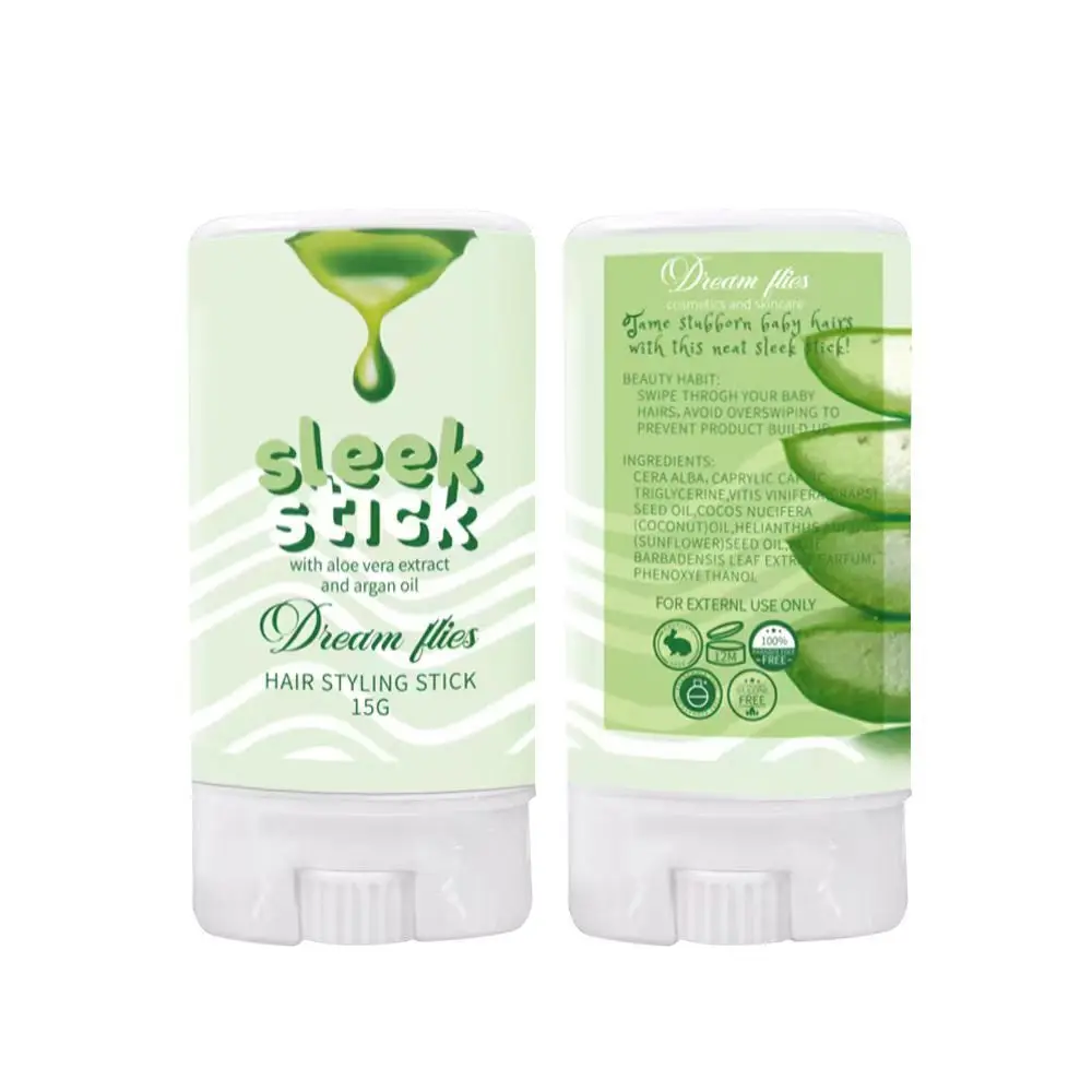 Палочка для волос с экстрактом алоэ вера долговечная стильная Восковая гладкая