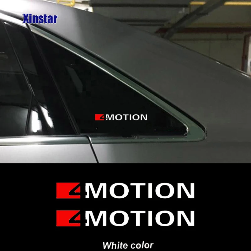 2 шт., 4 движущиеся автомобильные наклейки на окна для Volkswagen T-ROC TAYRON GOLF Touran PASSAT Toureg PHIDEON Multivan POLO Touareg Tiguan