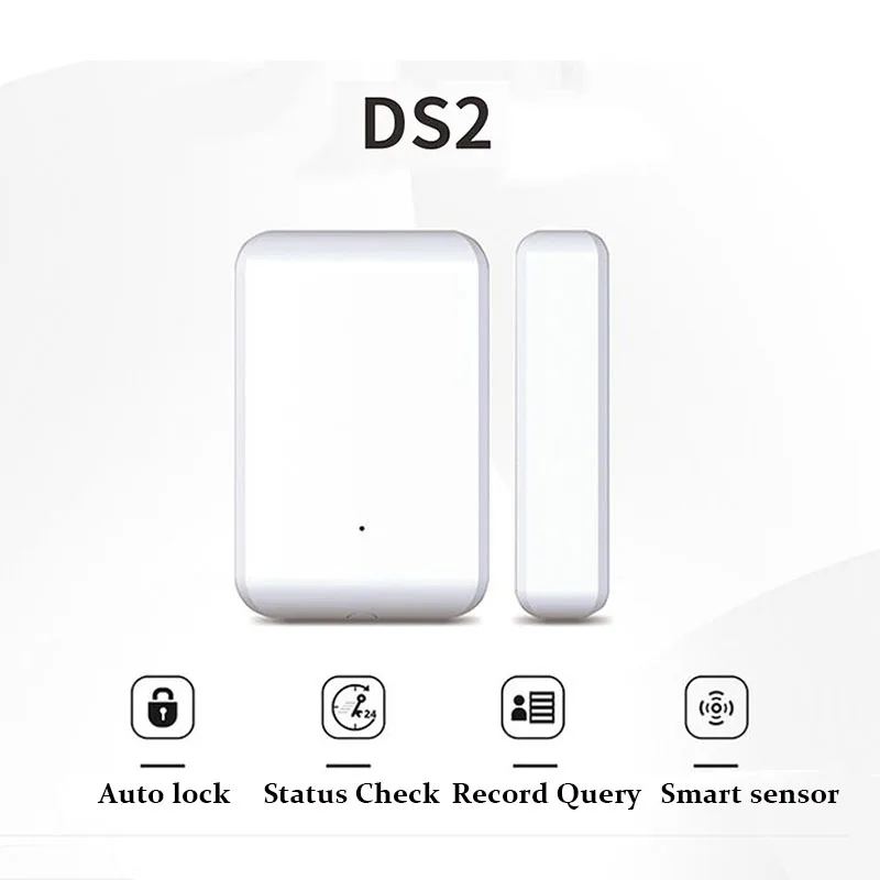 

Совместимый датчик двери DS2 TTLOCK, Bluetooth датчик состояния двери, работает с системой управления доступом смарт-замком TTLOCK