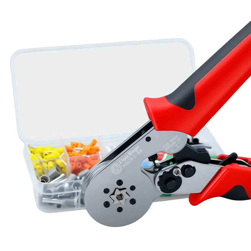 

Набор инструментов для обжима клемм Lion Rage