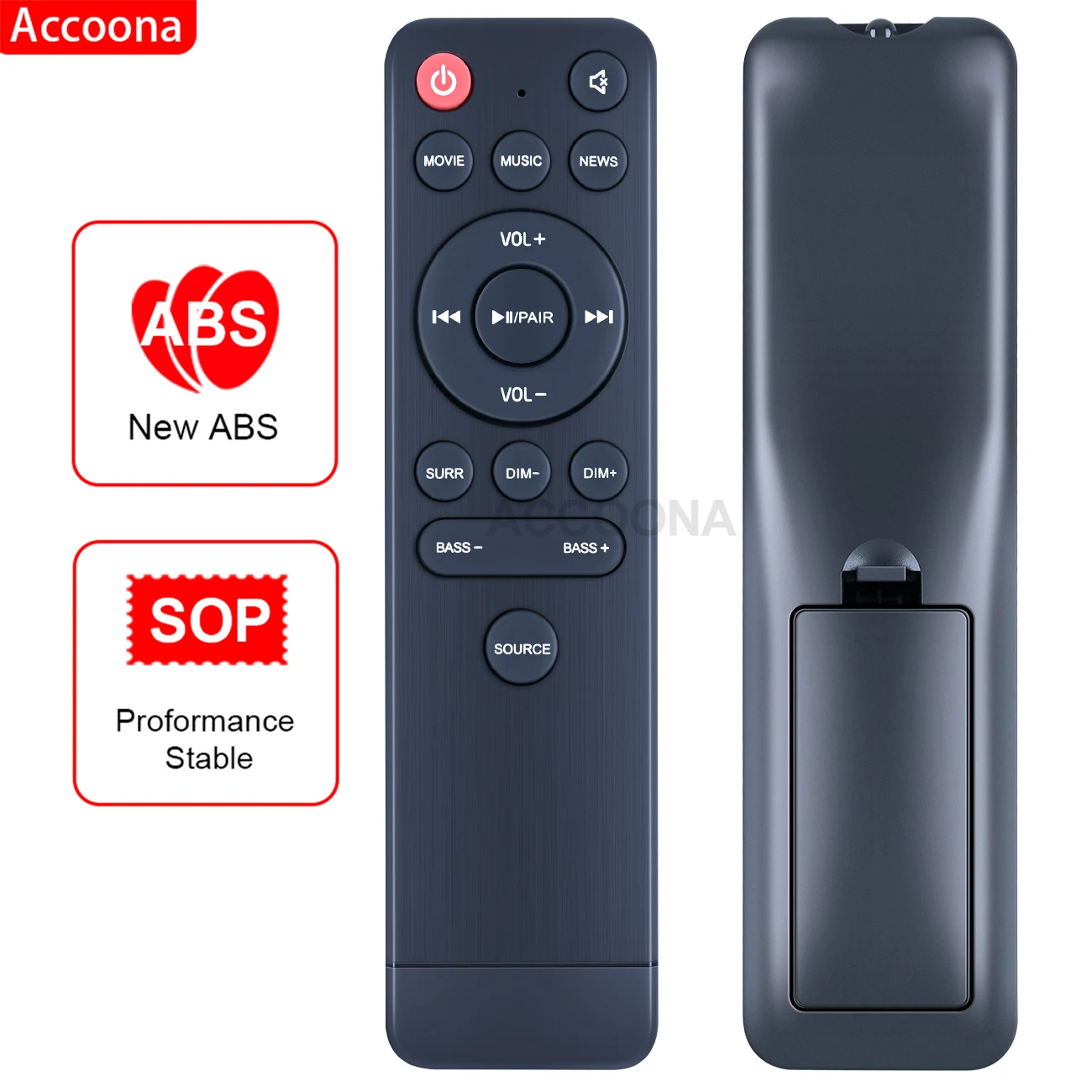Remote Control For Toshiba TS218 & Hisense HS218 HS219 HS214 HS312 2.1CH Sound Bar Soundbar Audio System