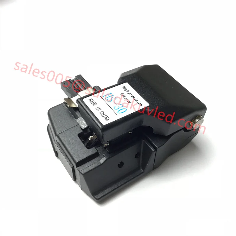 High Precision HS-30 Fiber Cleaver 3 in 1 Cable Cutter Bare Fiber Pigtail Fiber Optic Cable Fiber Knive 48000 Times