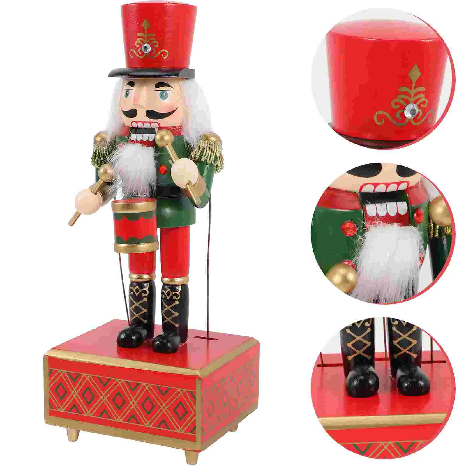 

Nutcracker Figures Gift for Music Lover Craft Nutcrackers The Office Gifts Wood Decor Box Ornament Case