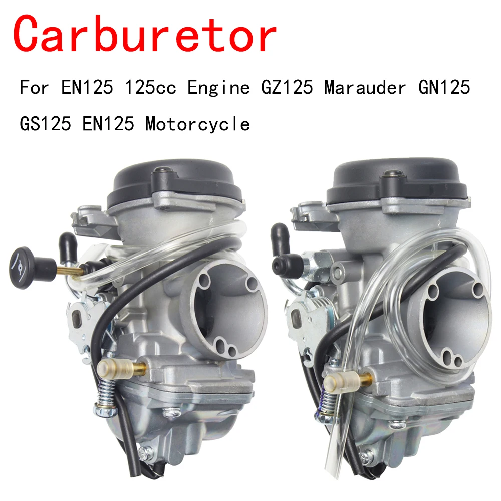 Карбюратор для мотоцикла Mikuni Suzuki EN125 125 125 куб. См GZ125 Marauder GN125 GS125 EN125 Карбюратор для мотоцикла Mikuni Suzuki EN125 125 125 куб. См GZ125 Marauder GN125 GS125 EN125