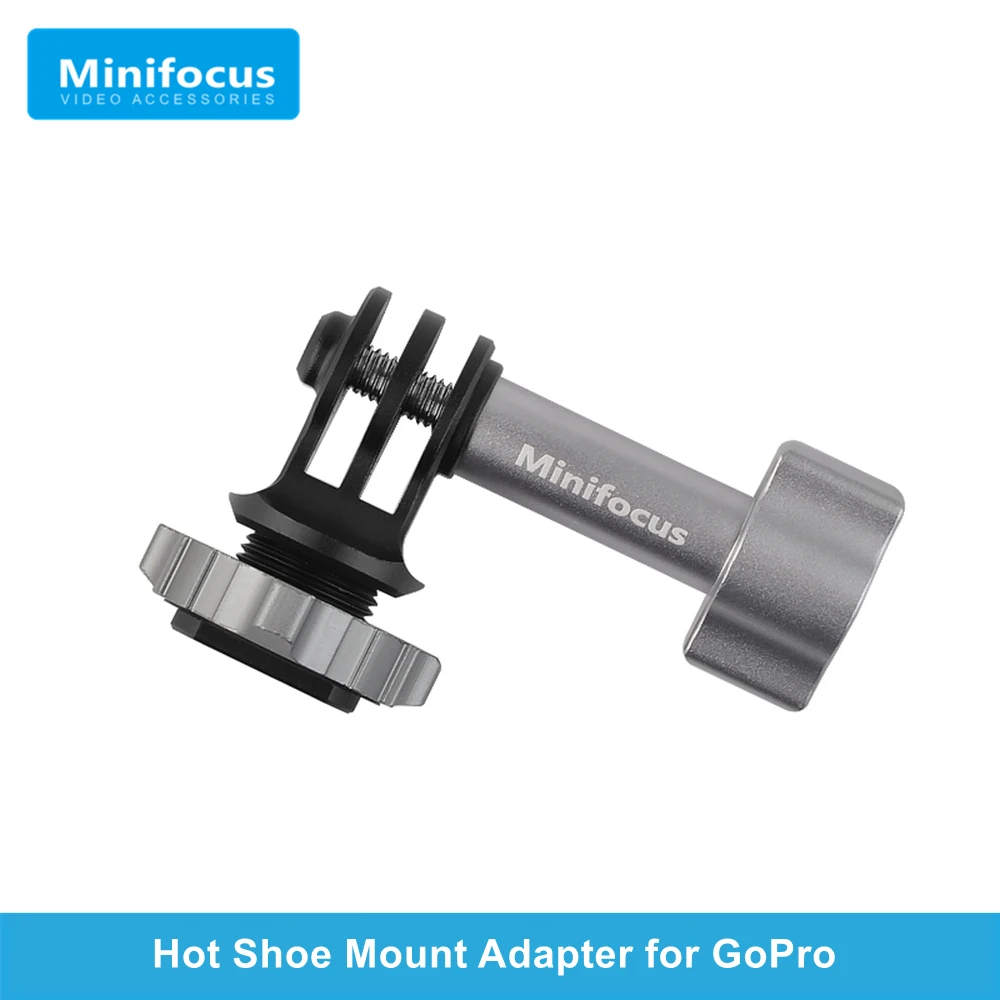 

1/4“ Tripod Mount Adaptor for GoPro Cold Shoe Camera Hot Shoe Mount Thumb Screw for SJCAM Xiaomi Yi 4K Eken Go Pro Accessories