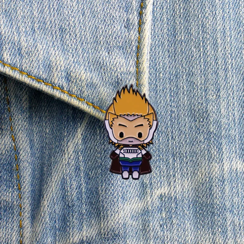 Эмалированная булавка MHA The Big 3 Mirio Togata броши в стиле аниме Моя геройская академия