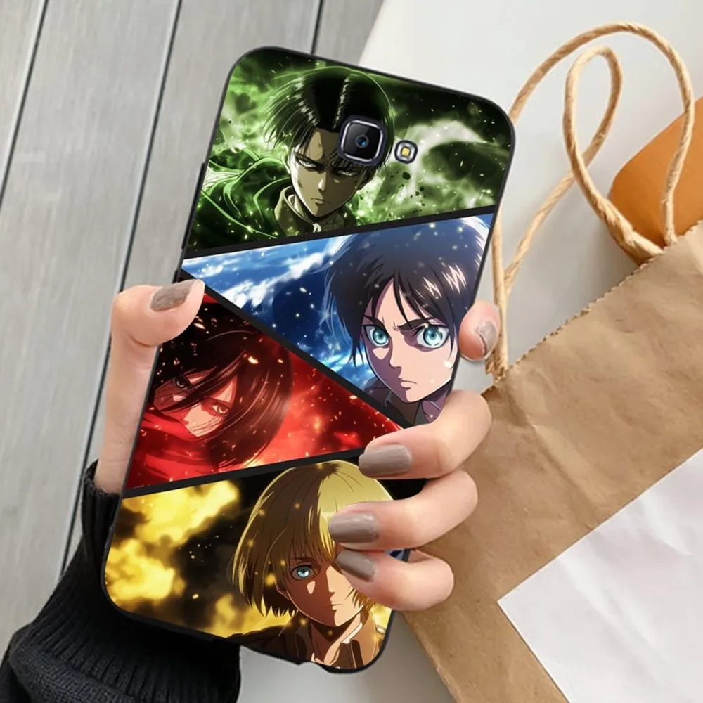 Чехол для телефона с аниме Атака Титанов Samsung J 7 Plus 7core J7 Neo J6 Prime J4 J5 Mobile Cover