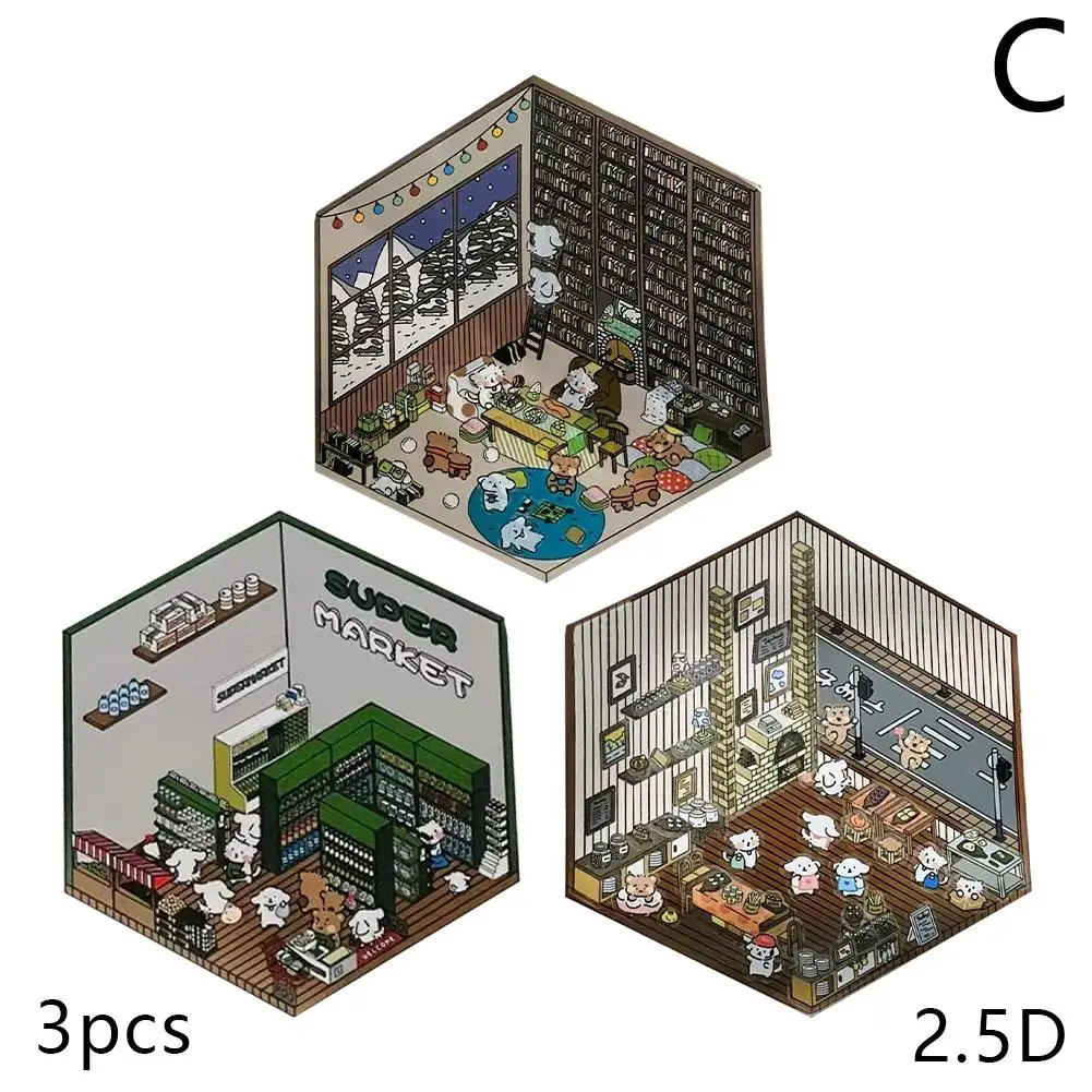 3D моделирование наклейки для кабины сумеречные домашних животных ручной работы
