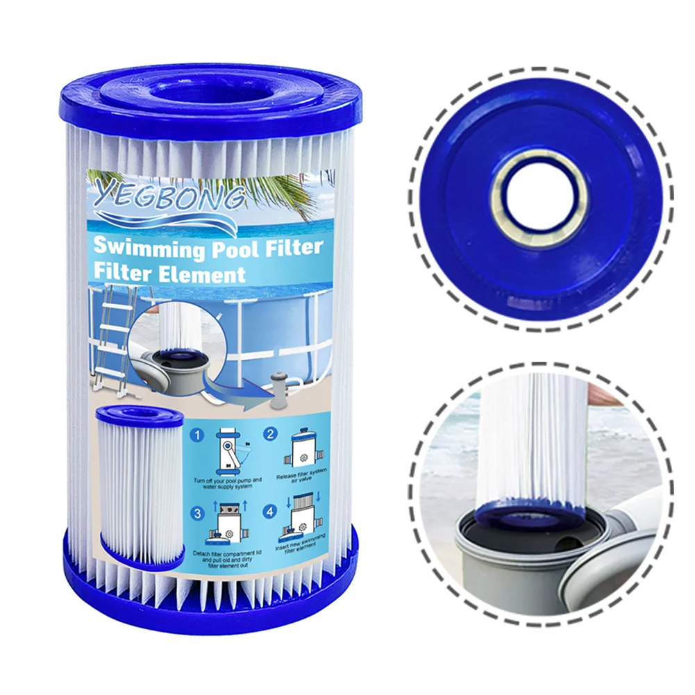 

Filter Cartridge Filter Paper Acrylic Filter Element Pool Filter Pool Spa Cartridge Filter Replacement Part C-4607