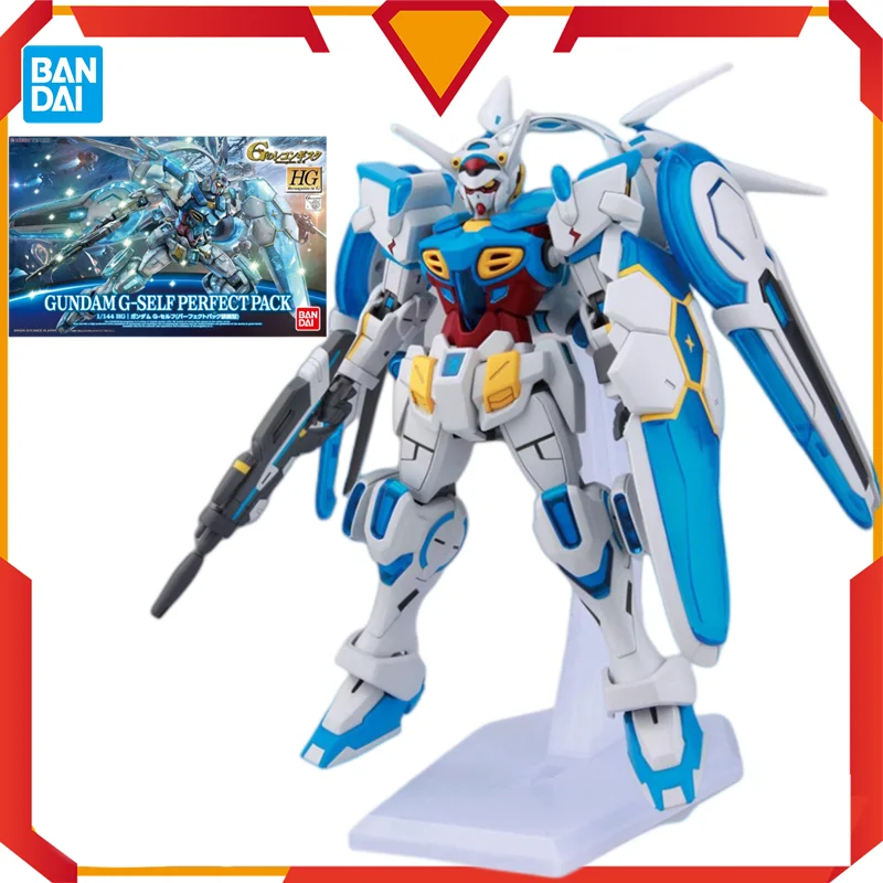 

Original Bandai Anime Gundam Model HG 1/144 G Restoration 17 Gundam G-Self Perfect Pack Gundam Toys Birthday Gift