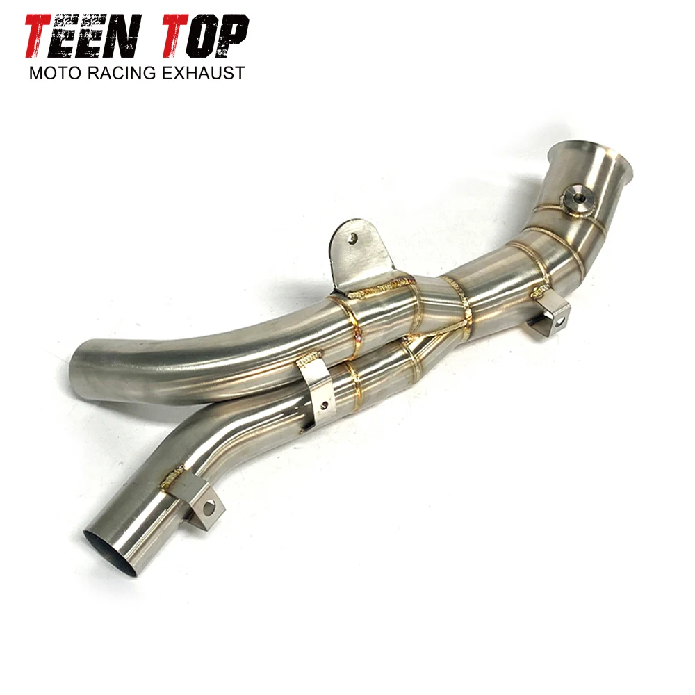 Выхлопная труба среднего звена для мотоцикла побег YAMAHA R1 Decat Pipe соединительная